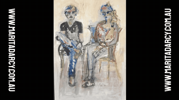 Just The Two Of Us 85 x 60 cm