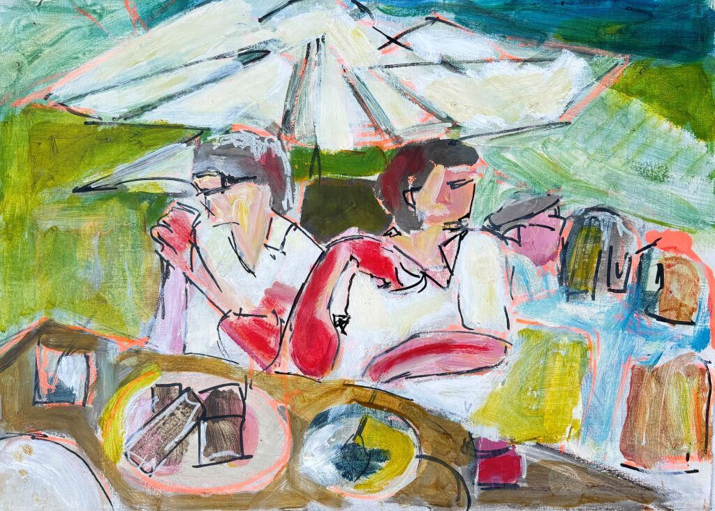 The Wedding 45 x 40 cm $900