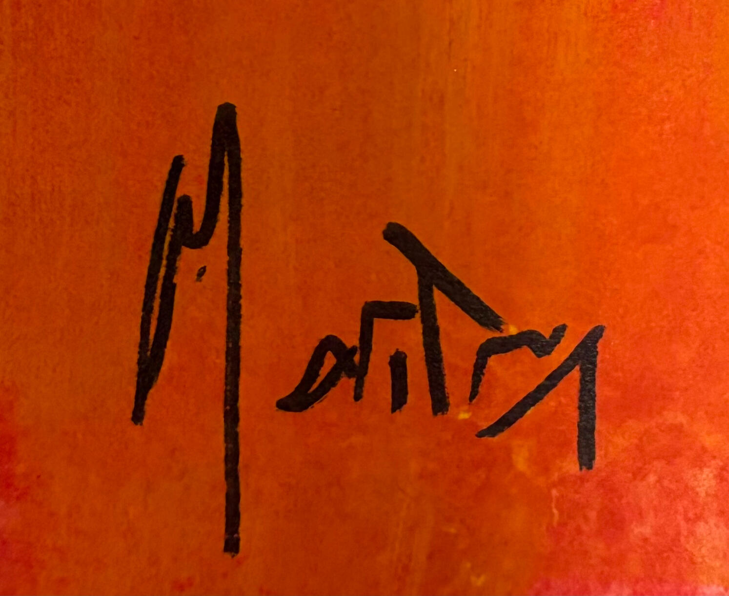 Signature detail