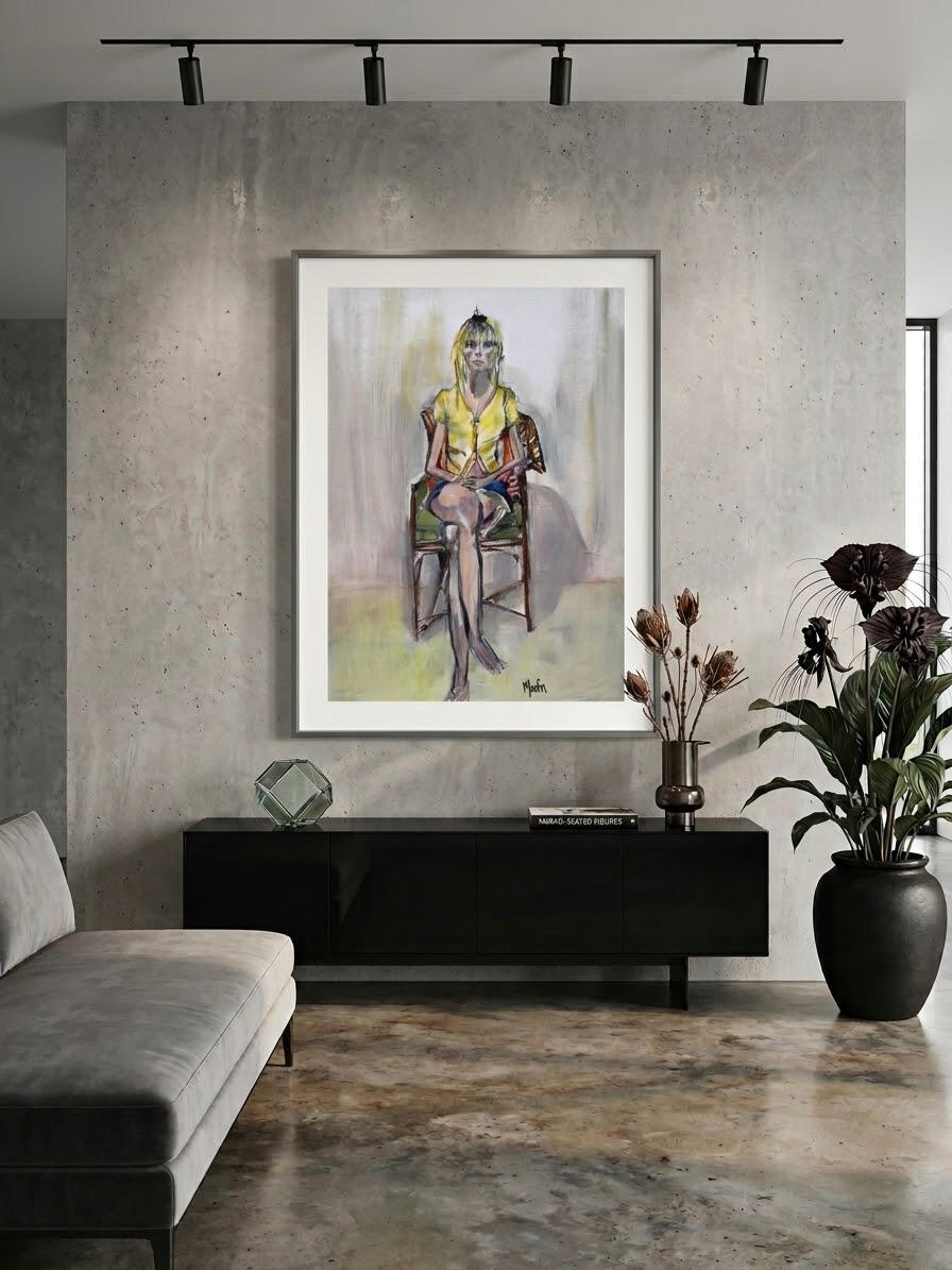In a frame