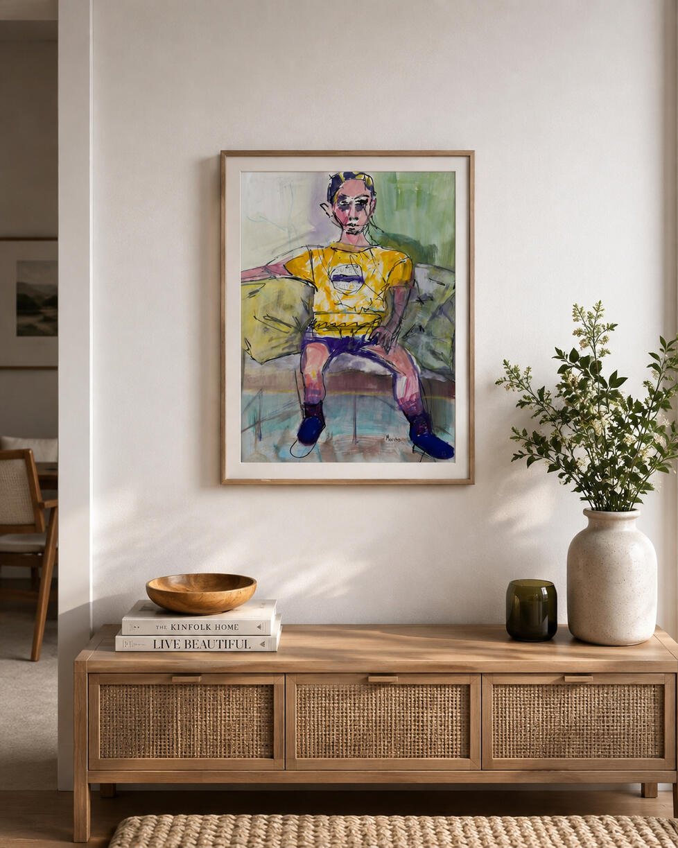 In a frame
