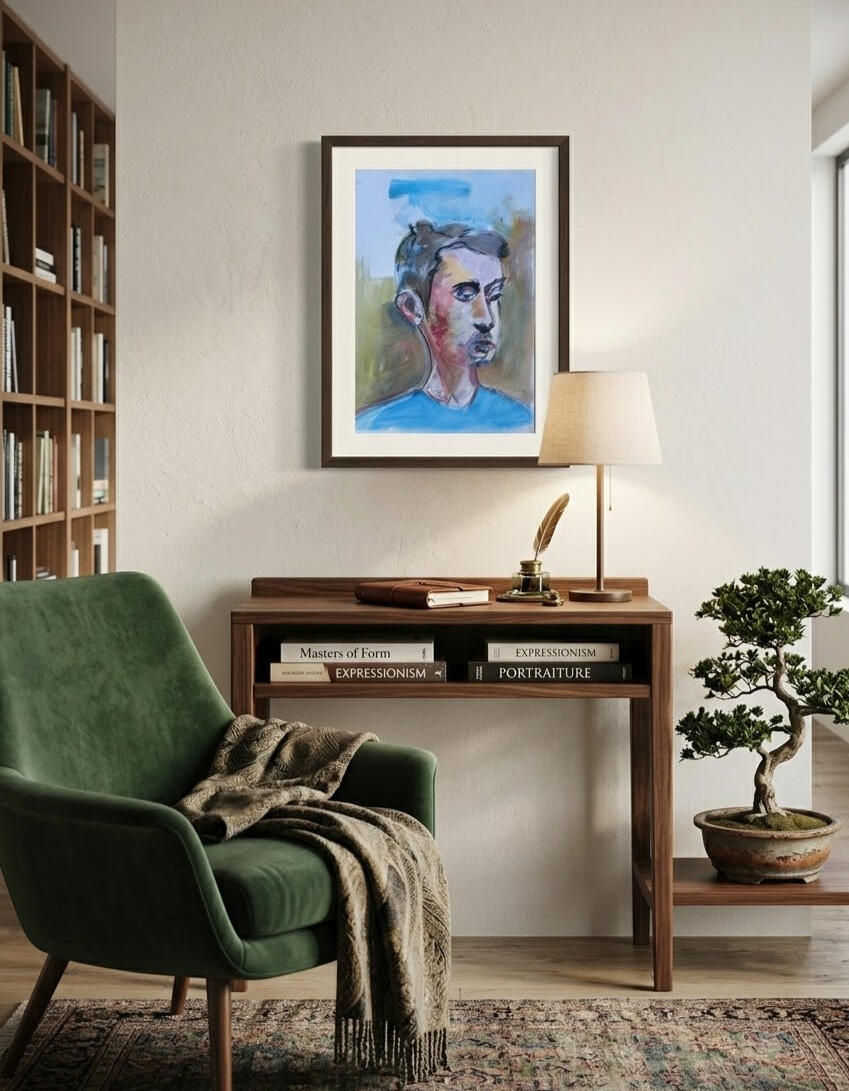 In a frame