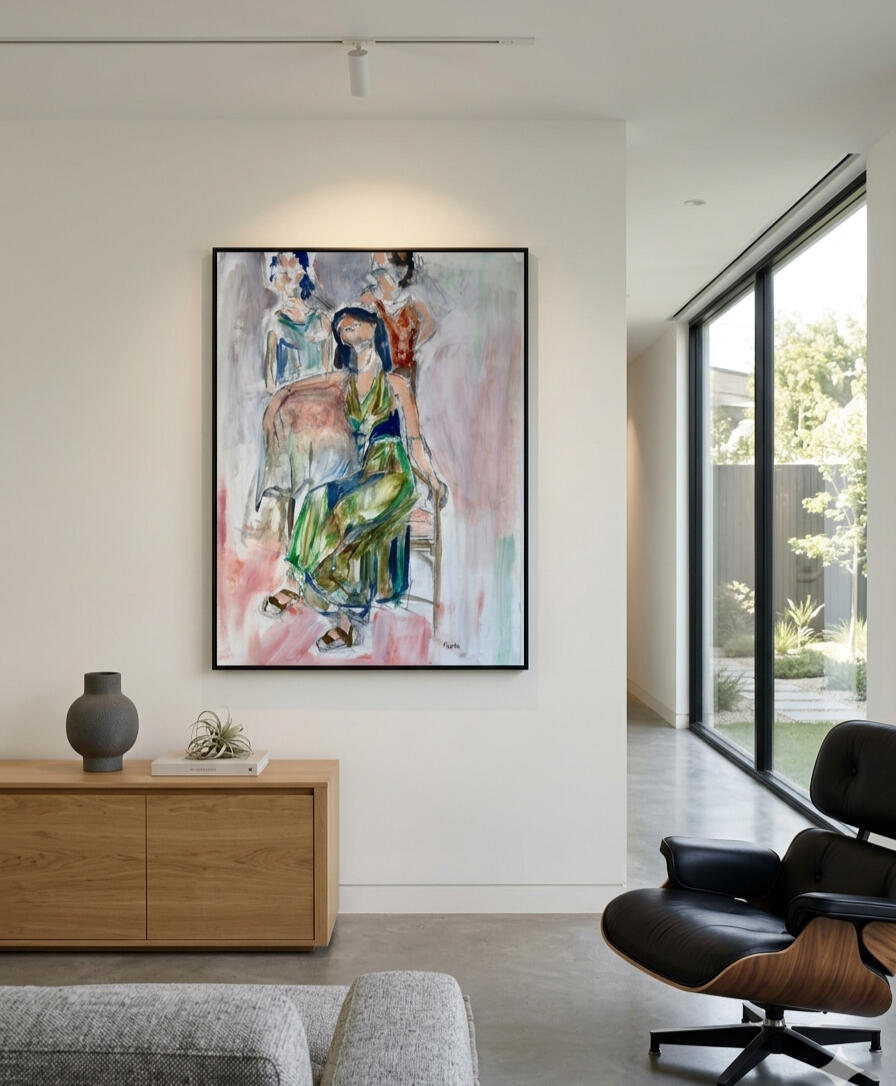 In a frame